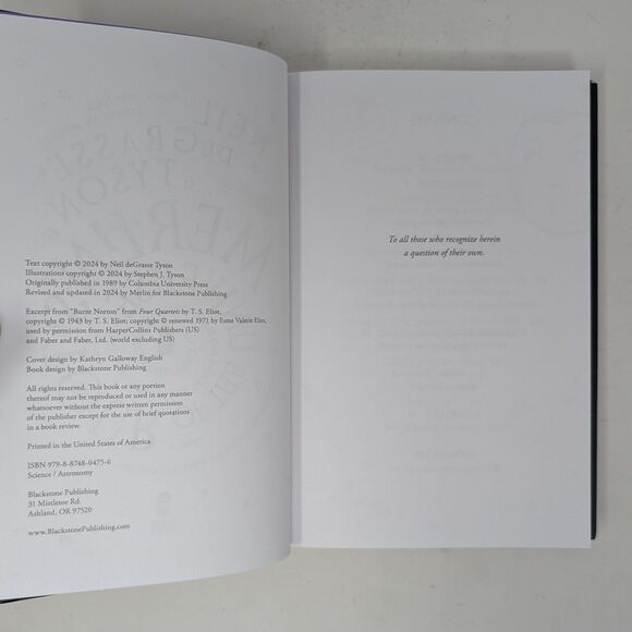 Neil deGrasse Tyson Signed Merlin's Tour of the Universe Autographed 1st Ed Book - Picture 6 of 10